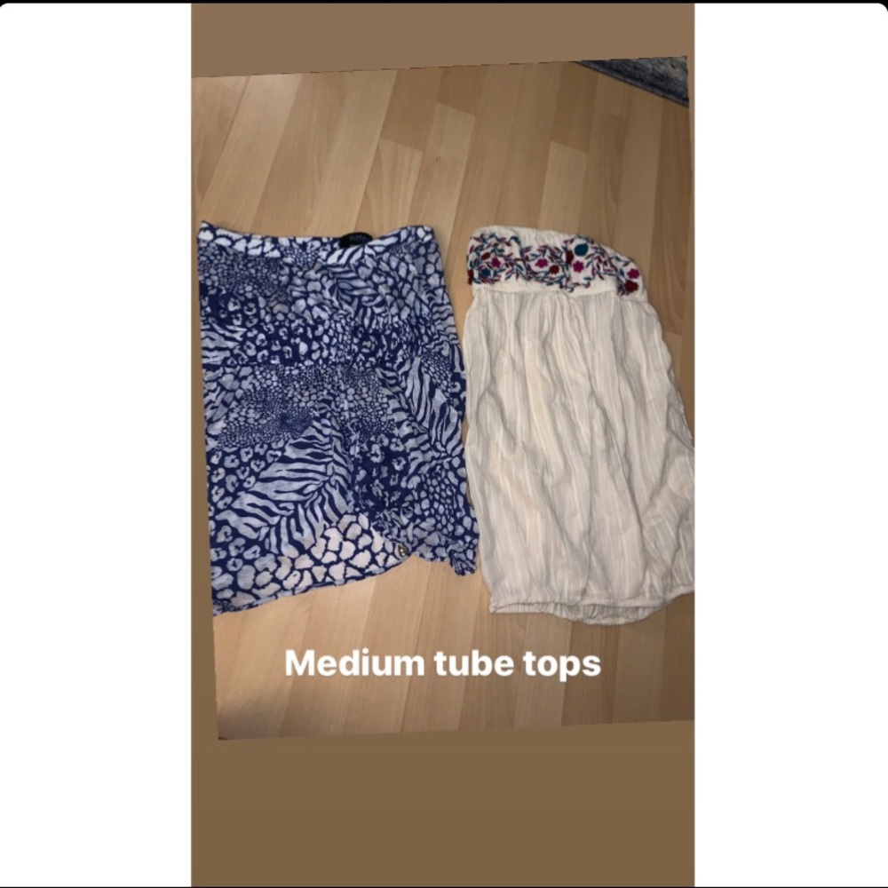 Size medium tube top buffalo